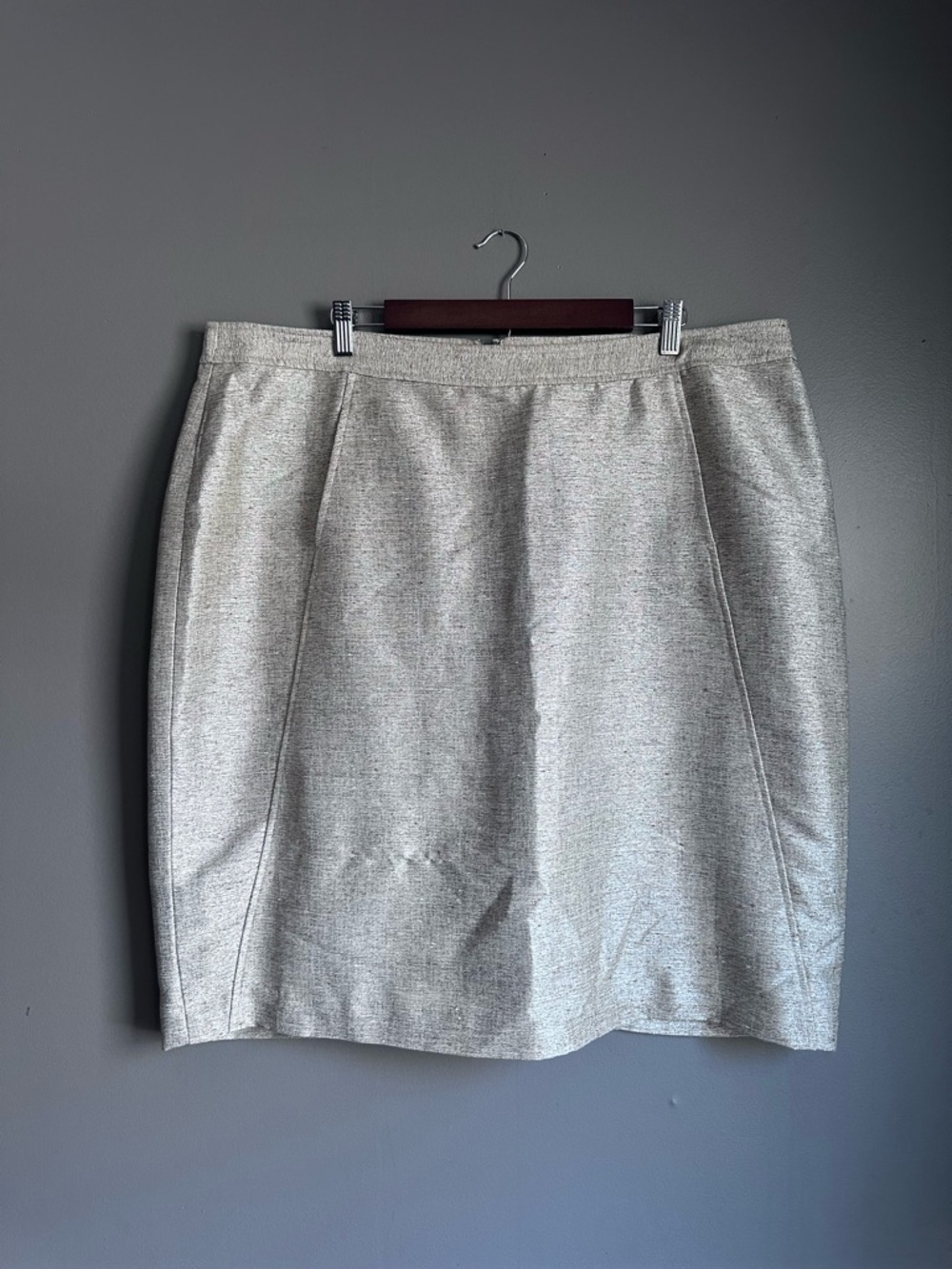 Jones New York Collection Women’s Plus Size Pencil Skirt – Size 22W – Sand/Oat